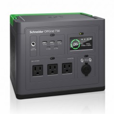 APC PPS730 Schneider Off-Grid Portable Power Station, 700W, 738Wh,120V