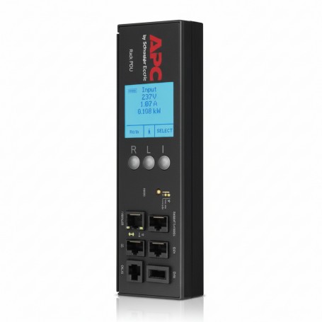 APC AP8858 NetShelter Metered Rack PDU, 0U, 16A, 208/230V