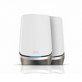 Netgear RBKE962-100NAS Orbi 960 AXE11000 Wireless Quad-Band Mesh Wi-Fi System (White, 2-Pack)
