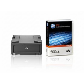 HP B7B66B External Disk Backup System, 7A, RDX500+, 500GB