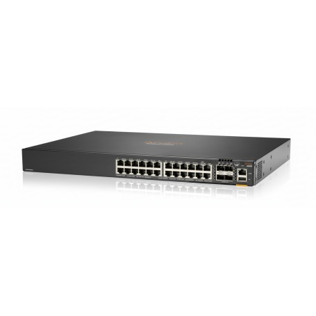 HPE Aruba JL668A 6300F 24-port 1GbE and 4-port SFP56 Switch
