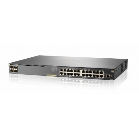 HPE Aruba JL261A 2930F 24G PoE+ 4SFP ethernet Switch