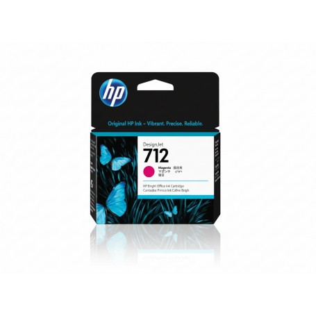 HP 3ED68A 712 29ML Magenta DesignJet Ink Cartri