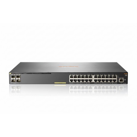 HPE Aruba JL356A 2540 24G PoE+ 4SFP+24 ports Managed Rack Mountable