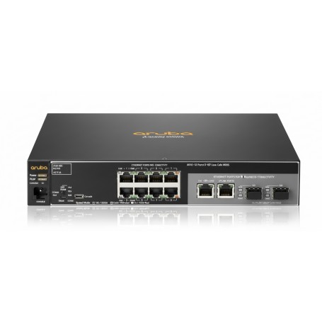 HPE  J9777A Aruba 2530-8G - switch - 8 ports - managed - rack-mountable - HPE Renew