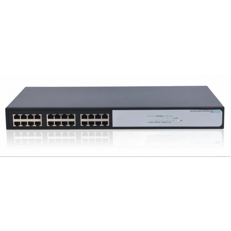 HPE OfficeConnect 1420 24G - switch - 24 ports - unmanaged - rack-mountable HPE OfficeConnect 1420 24G - switch - 24 ports - unmanaged - rack-mountable