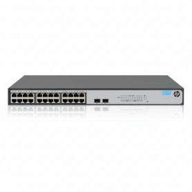 HPE 1420-24G-2SFP Switch - switch - 24 ports - unmanaged - rack-mountable