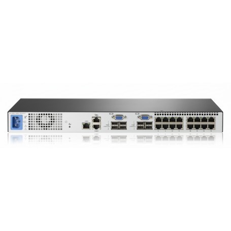 HPE KVM Console G3 Switch 0x2x16 - KVM switch - 16 ports - rack-mountable
