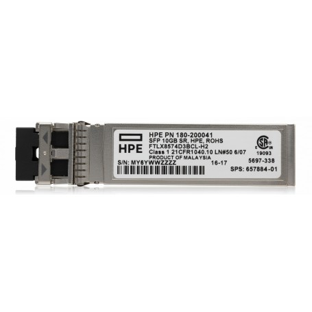 HPE FTLX8574D3BCL-H2 10GB SFF SFP Tranceiver Lucent Connector