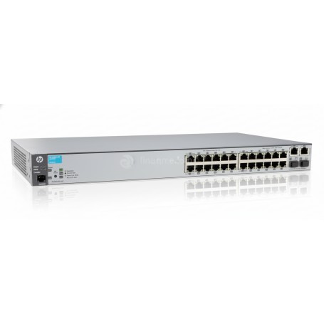 HPE Aruba  J9623A 2620-24 - switch - 24 ports - managed - rack-mountable