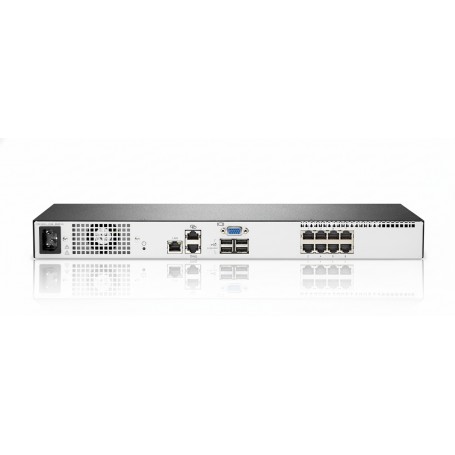 HPE Q1P54A 8 ports  Rack-mountable KVM Switch