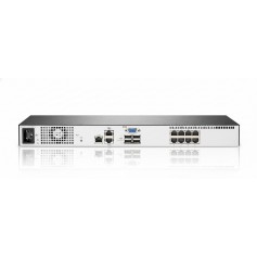HPE Q1P54A 1 × 1 × 8 G4 Rack‑Mountable KVM IP Console Switch (8 Ports)