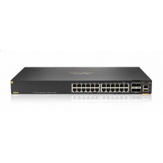 HPE JL666A Aruba 6300F 24-port 1GbE Class 4 PoE and 4-port SFP56 Switch