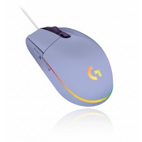 Logitech 910-005851 G203 Wired Gaming Mouse, 8,000 DPI, Rainbow Optical Effect LIGHTSYNC RGB