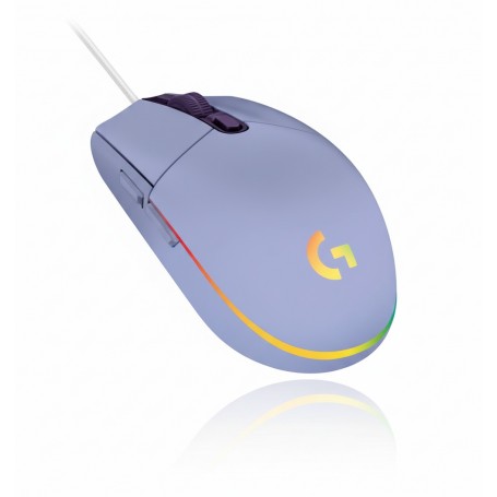 Logitech 910-005851 G203 Wired Gaming Mouse, 8,000 DPI, Rainbow Optical Effect LIGHTSYNC RGB