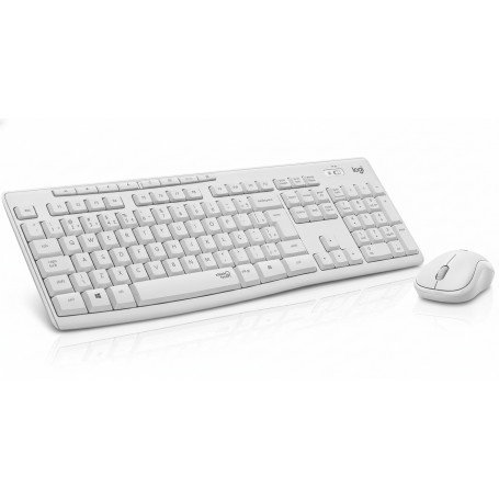 Logitech 920-009783 MK295 Silent Wireless Keyboard & Mouse Combo (Off-White)
