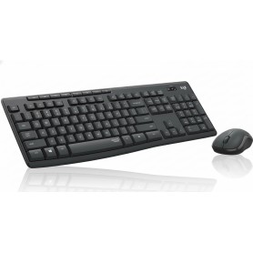 Logitech 920-009782 MK295 Silent Wireless Keyboard & Mouse Combo Graphite