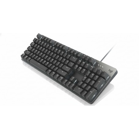 Logitech 920-009859 K845 Backlit Mechanical Keyboard (Logitech Red Switches)