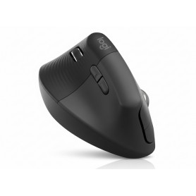 Logitech 910-006492 Lift for Business Left, Vertical Ergonomic Mouse - Left-Handed- Graphite