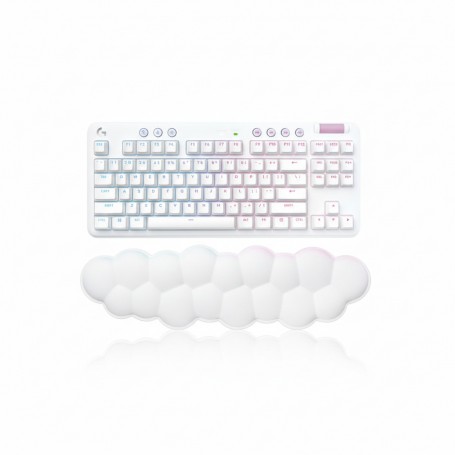 Logitech 920-010453 G G715 LIGHTSPEED Wireless Mechanical Gaming Keyboard (White Mist, GX Brown Switches)