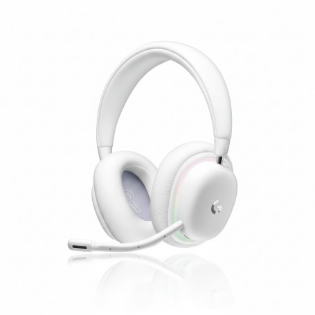 Logitech 981-001082 G G735 Wireless RGB Gaming Headset (White Mist)