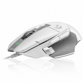 Logitech 910-006144 G502 X Wired Gaming Mouse - LIGHTFORCE hybrid optical-mechanical primary switches White