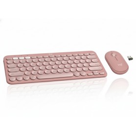 Logitech 920-012199 Pebble 2 Wireless Combo Rose