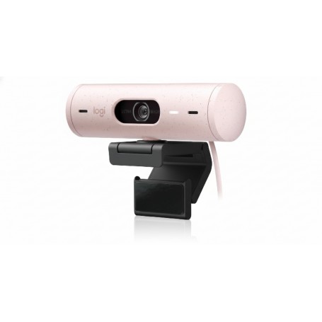 Logitech 960-001432 Brio 500 1080p Full HD Webcam (Rose)