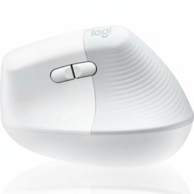 Logitech 910-006471 Lift for Mac Vertical Ergonomic Wireless Mouse (Off-White)