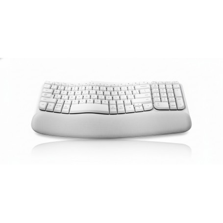 Logitech 920-012275 Wireless Wavekeys Keyboard White
