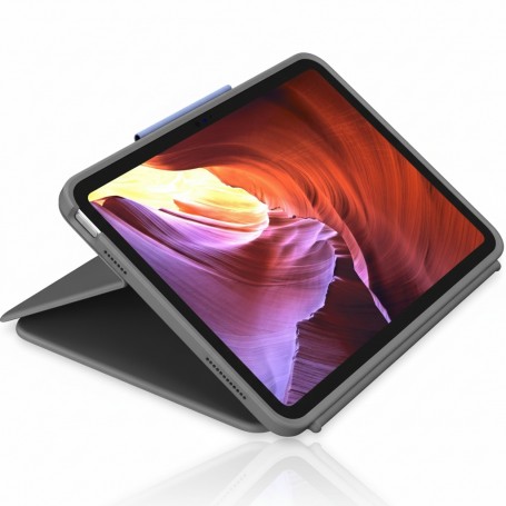 Logitech 920-011295 Rugged Folio Protective Keyboard Case for 10.9" iPad 10th Gen (Graphite)