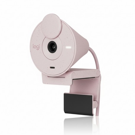 Logitech 960-001447 Brio 300 1080p Full HD Webcam (Rose)