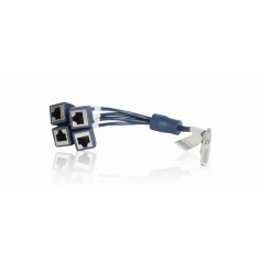 HPE JG263A X260 Mini D-28 to 4-RJ45 0.3M Router Cable