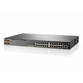 HPE Aruba JL263A 2930F 24G PoE+ 4SFP+ TAA-Compliant Switch