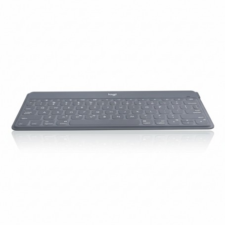 Logitech 920-008918 KEYS-TO-GO Wireless Keyboard (Stone)