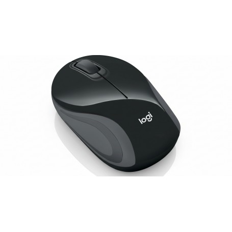 Logitech 910-002726 M187 Wireless Mini Extra Small Design - Black