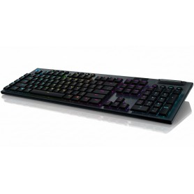 Logitech 920-009103 G915 LIGHTSPEED RGB Mechanical Gaming Keyboard, Low Profile GL Clicky Key Switch