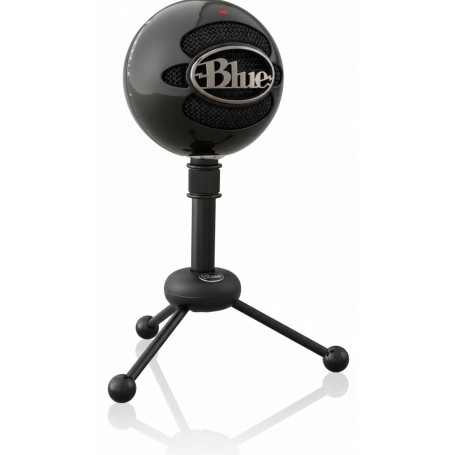 Blue 988-000069 Snowball USB Condenser Microphone with Accessory Pack (Gloss Black)