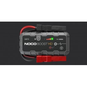 NOCO GB70 Boost HD 2000 Amp 12-Volt UltraSafe Lithium Jump Starter Box