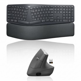 Logitech SYNMK860PK MK860 Ergonomic Bundle Includes Logitech K860