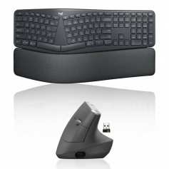 Logitech SYNMK860PK MK860 Ergonomic Keyboard & Mouse Combo