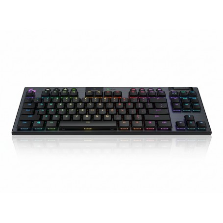 Logitech 920-009529 G G915 TKL LIGHTSPEED Wireless RGB Mechanical Gaming Keyboard (Carbon, GL Clicky)