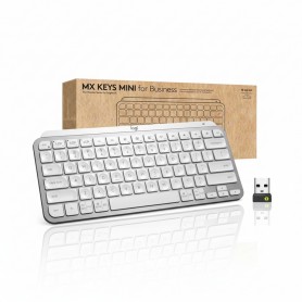 Logitech 920-010595 MX Keys Mini for Business Pale Grey Logi Bolt