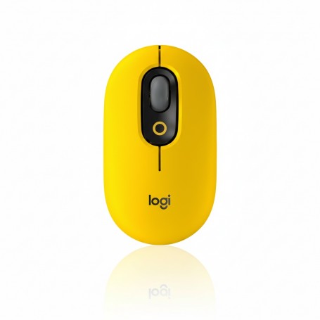Logitech 910-006543 Pop Mouse with Emoji Blast Blast Yellow