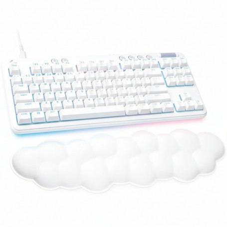 Logitech 920-010670 G713 Mechanical Gaming Keyboard (White Mist, GX Red Switches)