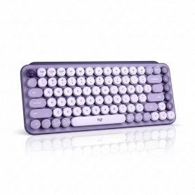 Logitech 920-011233 POP Keys Wireless Bluetooth Mechanical Keyboard (Cosmos)