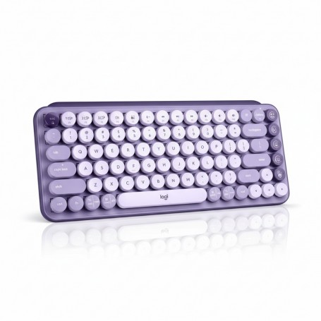 Logitech 920-011233 POP Keys Wireless Bluetooth Mechanical Keyboard (Cosmos)
