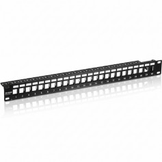 TRENDnet TC-KP24S 24-Port Blank Keystone Shielded 1U Patch Panel