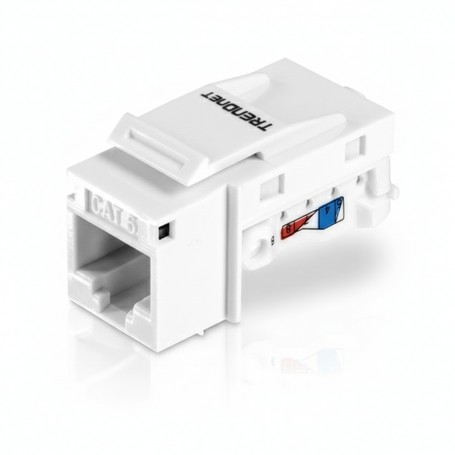 TRENDnet TC-K50C6 Cat6 RJ45 Keystone Jacks, 50-Pack, Compatible with Cat5/Cat6