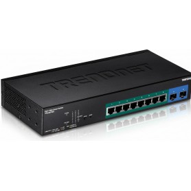 TRENDnet TPE-1021WS 10-Port Gigabit Web Smart PoE+ Switch